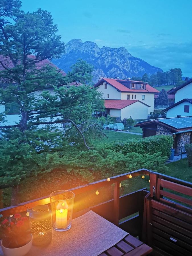 Ludwigslust - Ferienappartement Mit Bergblick シュヴァンガウ エクステリア 写真